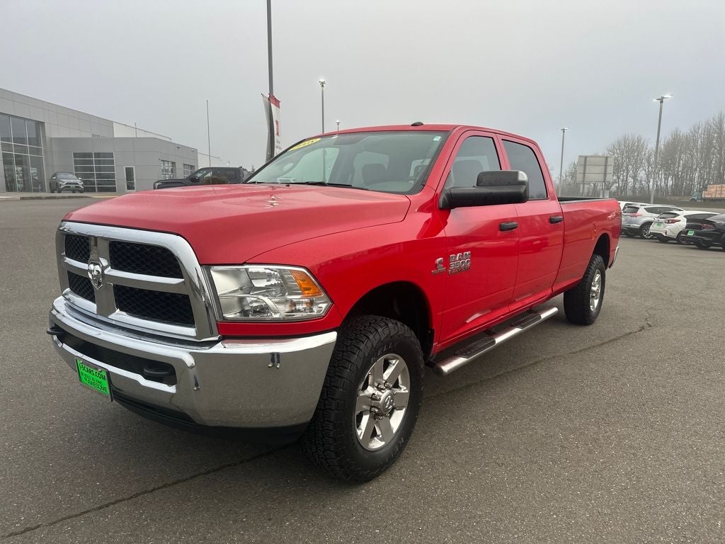 2018 RAM 3500 Tradesman Crew Cab 4x4 8' Box