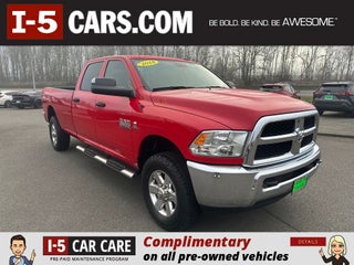 2018 RAM 3500 Tradesman Crew Cab 4x4 8' Box