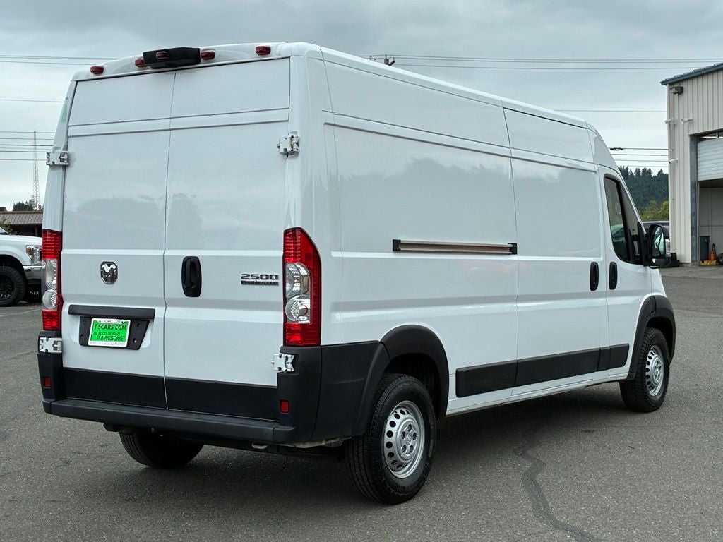 2025 RAM ProMaster 2500 Cargo Van Tradesman High Roof 159' WB w/Pass Seat