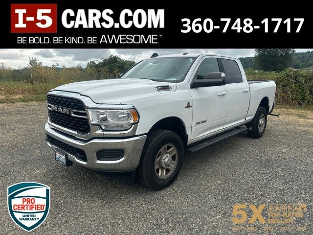2022 RAM 2500 Big Horn Crew Cab 4x4 6'4' Box