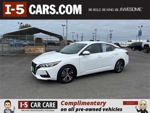 2021 Nissan Sentra SV Xtronic CVT