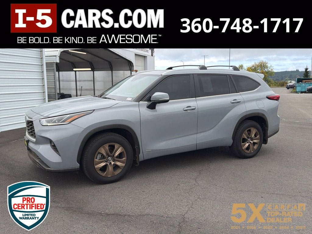 2023 Toyota Highlander Hybrid Hybrid XLE Bronze