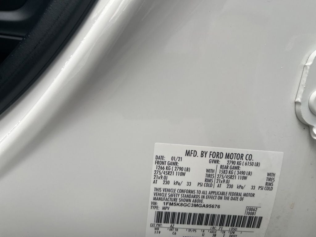 2021 Ford Explorer ST