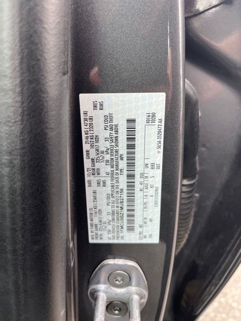 2021 Ford Escape Hybrid SE