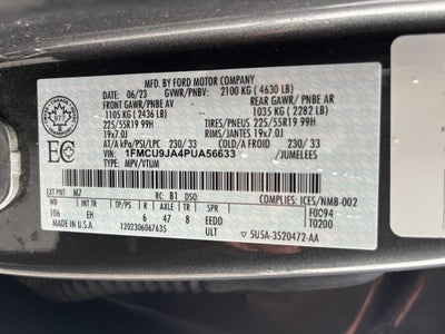 2023 Ford Escape Platinum