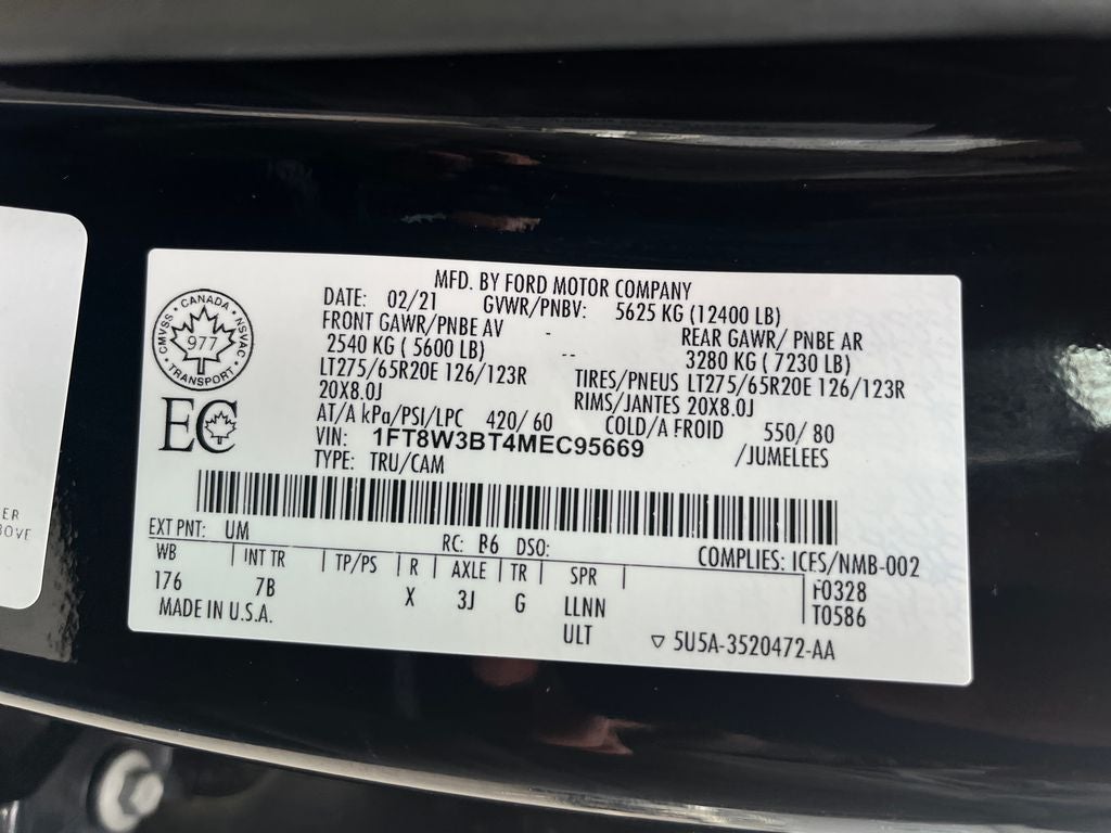 2021 Ford F-350SD Platinum