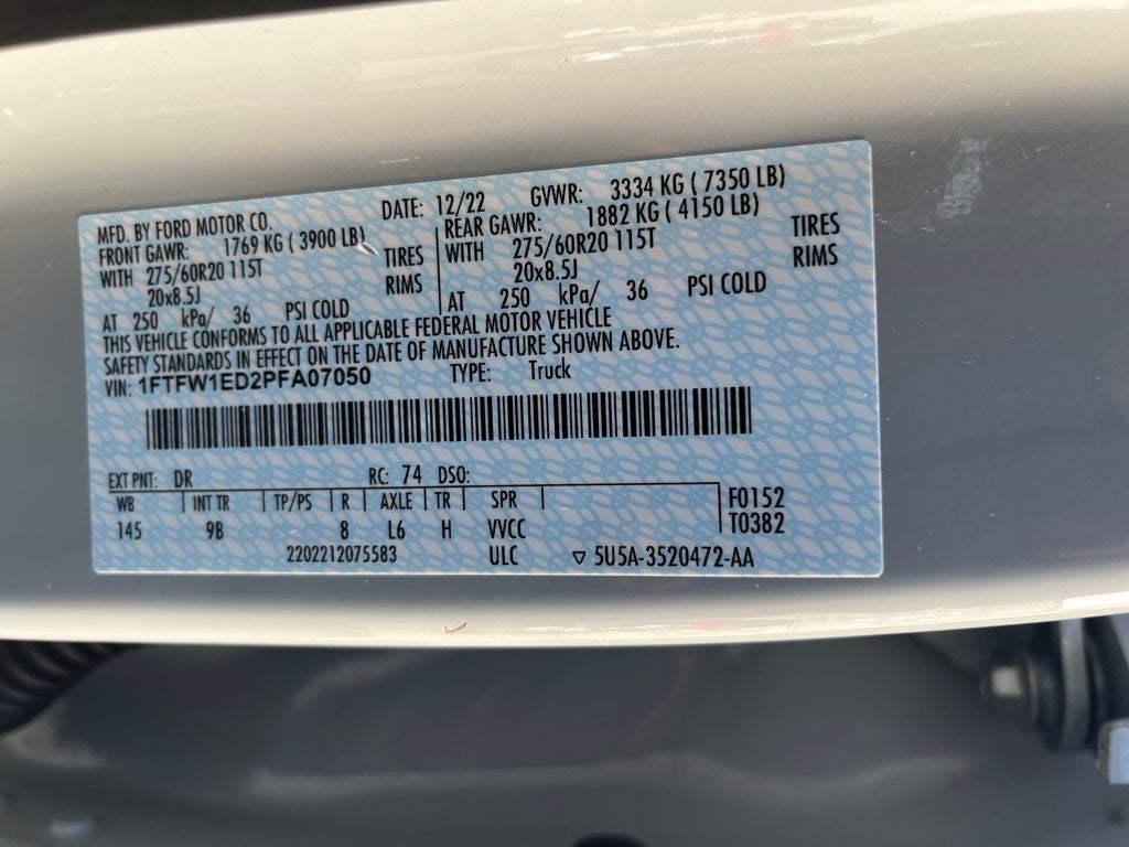 2023 Ford F-150 Platinum