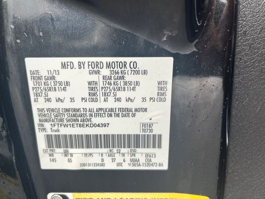 2014 Ford F-150 XLT