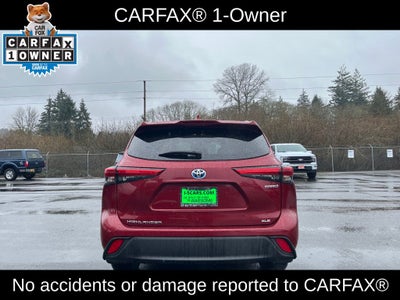 2022 Toyota Highlander Hybrid XLE