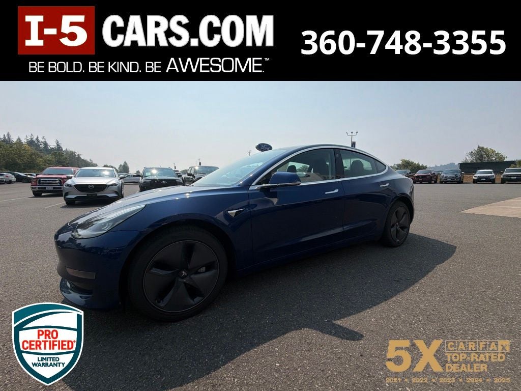 2020 Tesla Model 3 Standard Range Plus