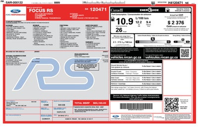 2017 Ford Focus RS