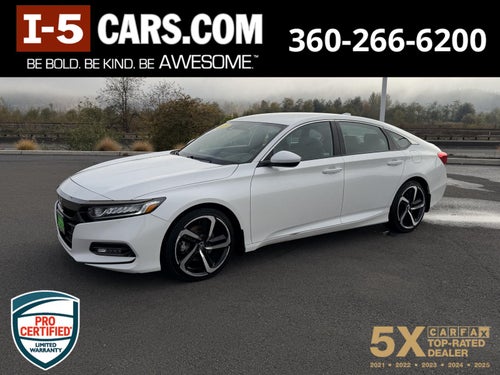 2018 Honda Accord Sedan Sport 1.5T