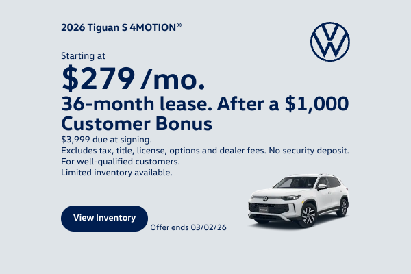 $279/mo. for 36 mo. after $1,000 bonus 