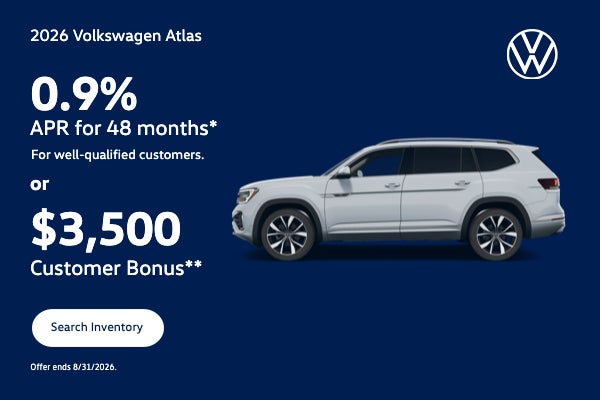 2026 Volkswagen Atlas