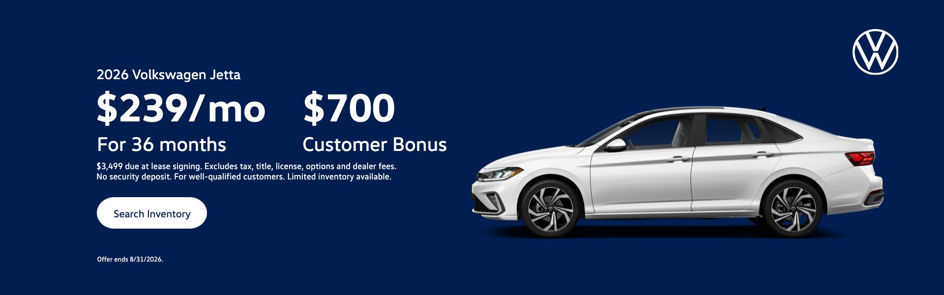 2026 Volkswagen Jetta