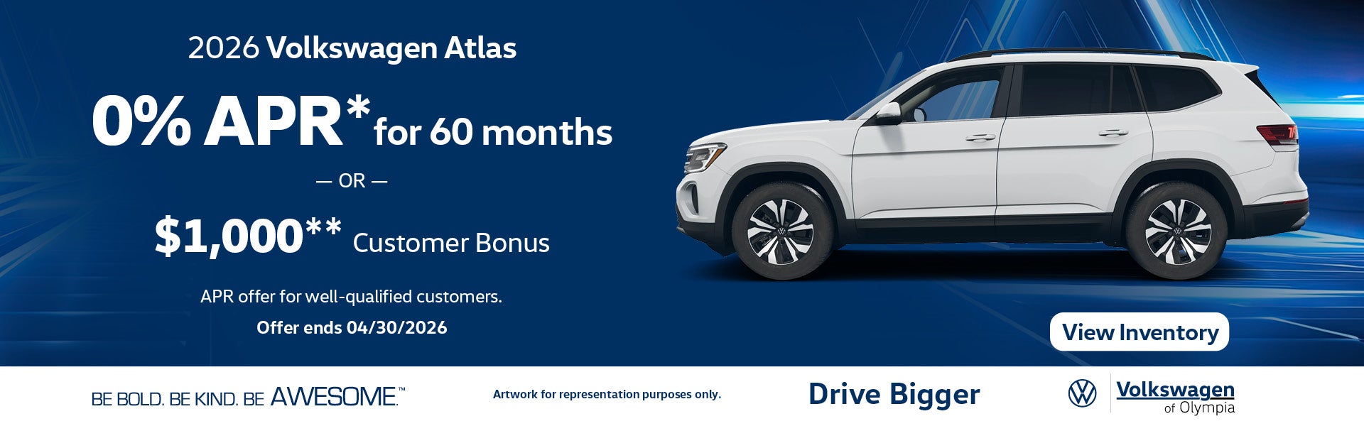 Atlas Incentives March 2026