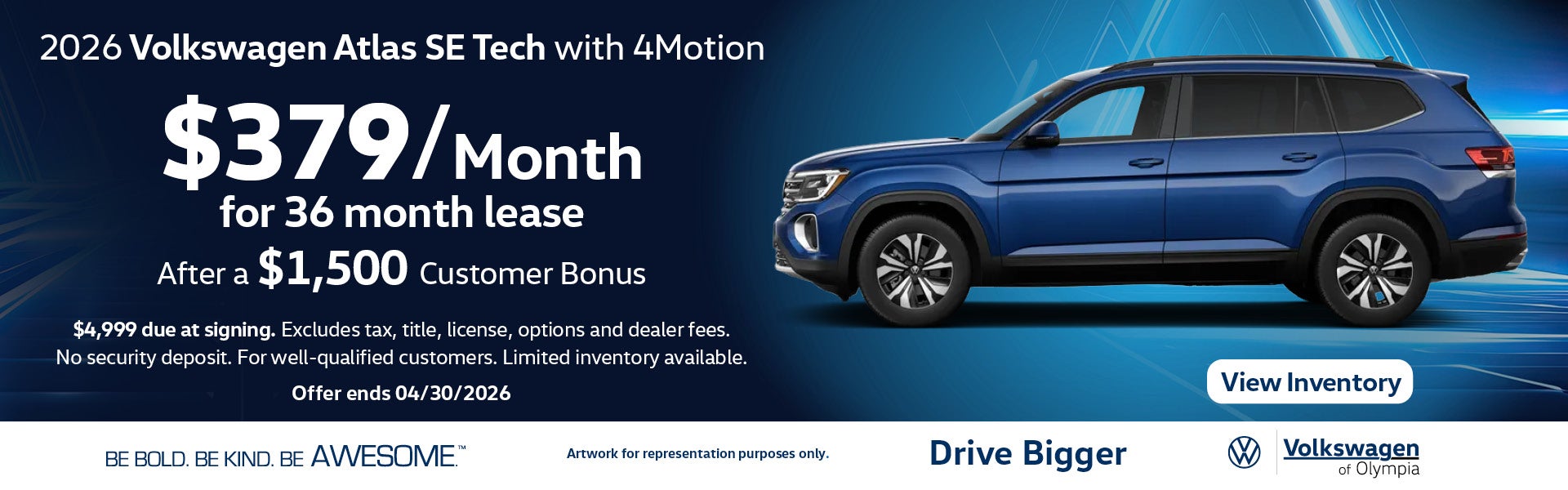 Atlas Lease March 2026 Washington