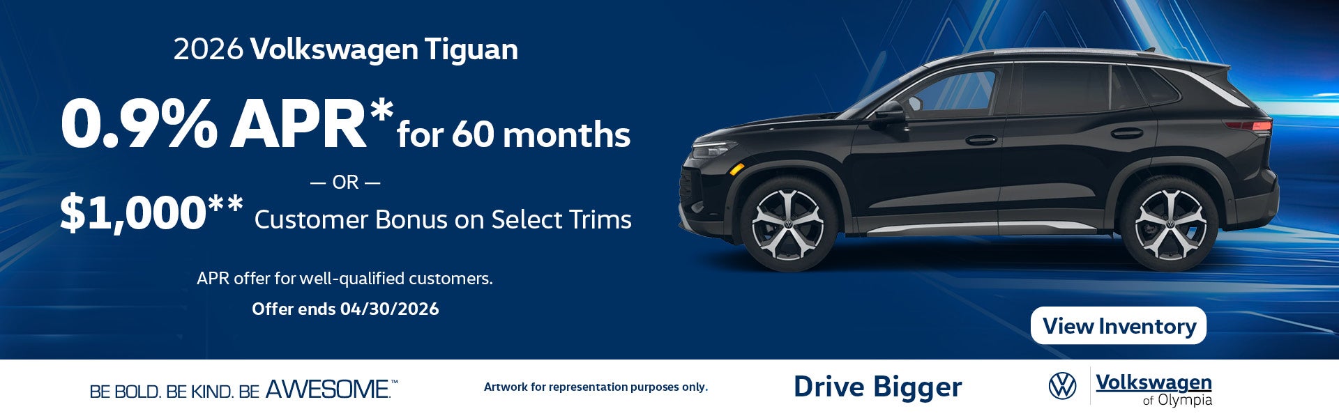 Tiguan Incentives March 2026