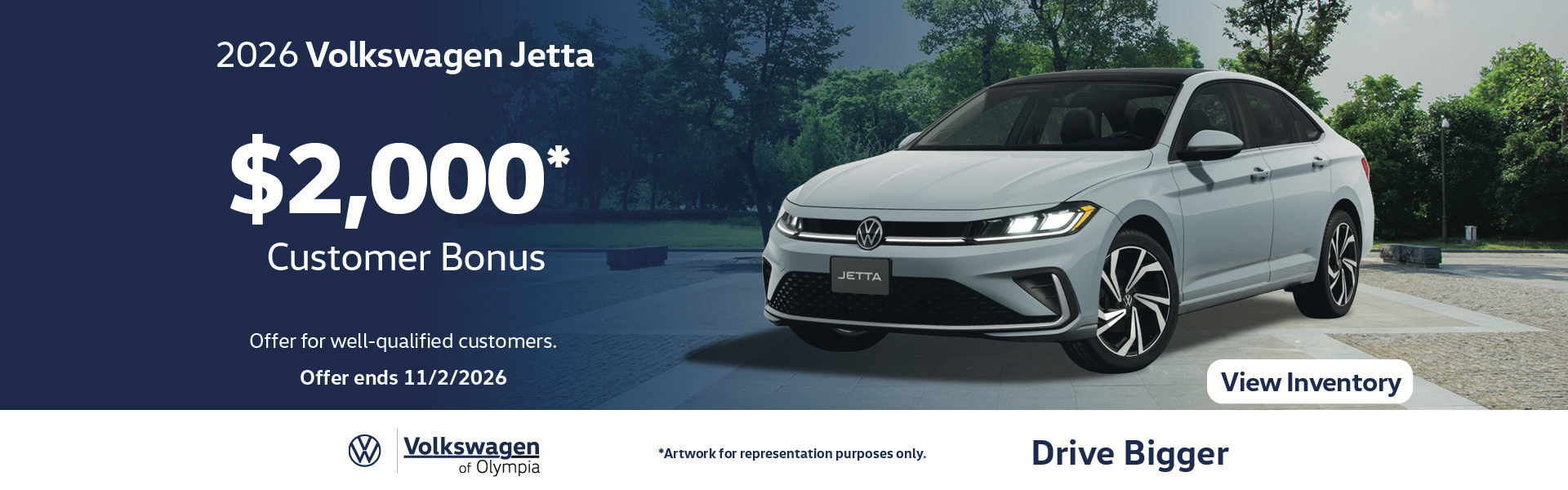 Jetta October 2026 special