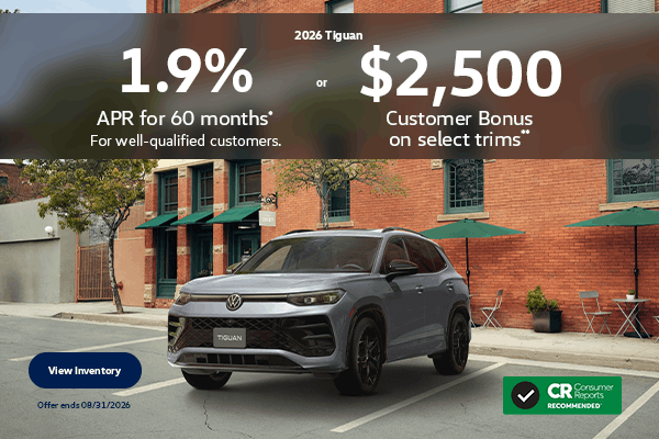 Tiguan National APR Offer